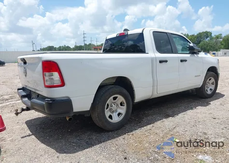 2020 Ram 1500 Tradesman Quad Cab 4X2 6'4 Box from USA, damaged, VIN 1C6SRECG2LN385953